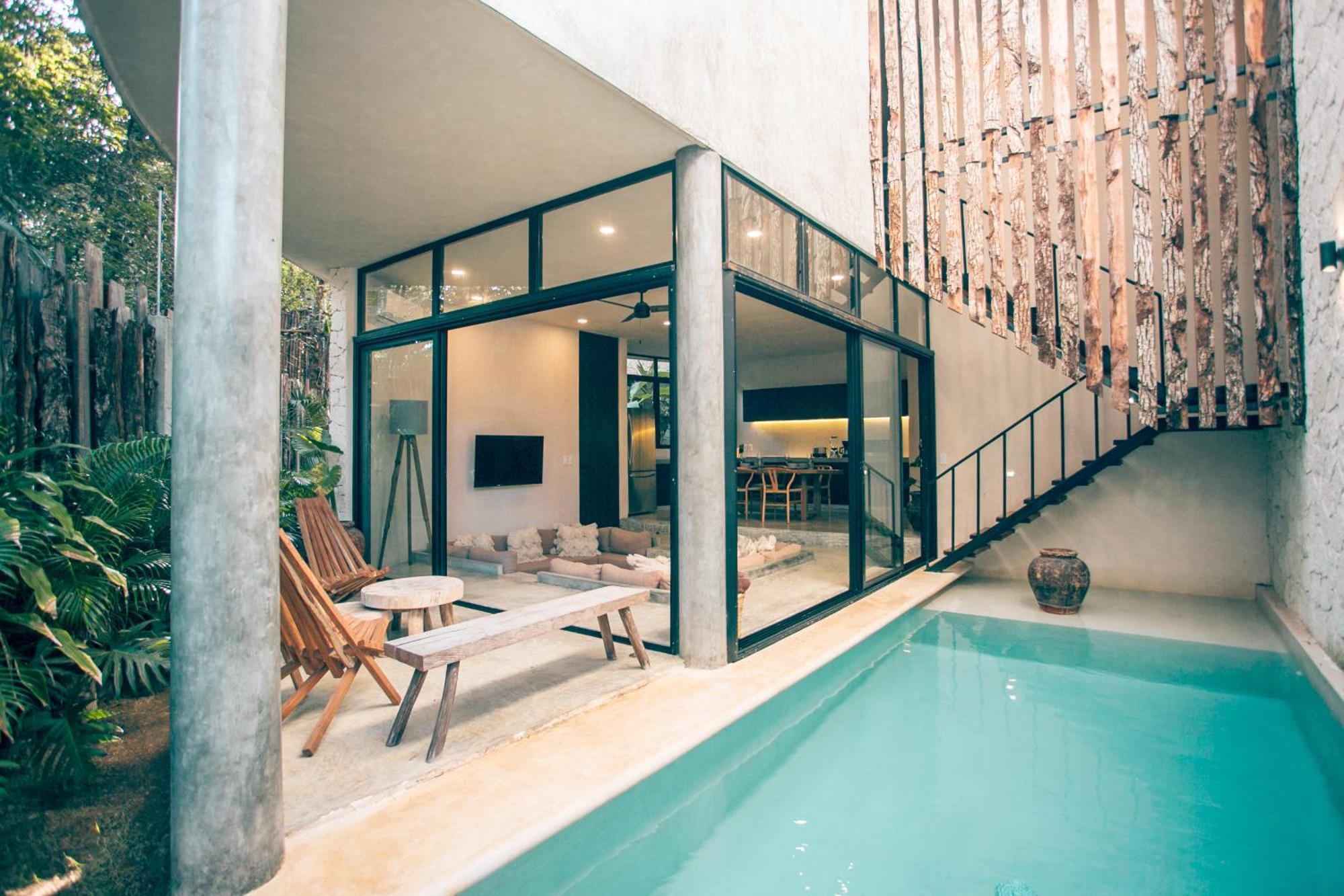 Round Luxury Jungle Villa Priv Pool-Concierge 4A Tulum Esterno foto