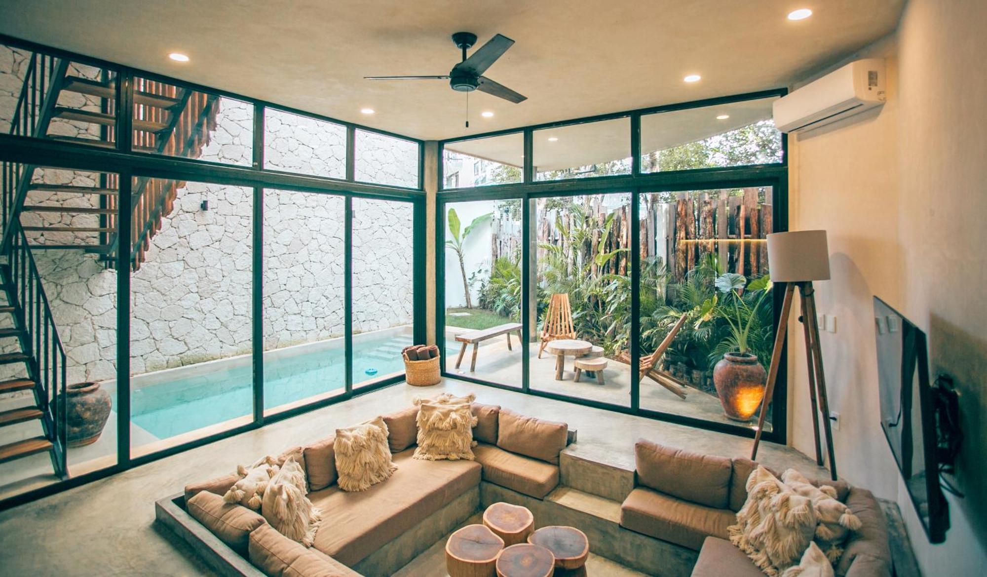 Round Luxury Jungle Villa Priv Pool-Concierge 4A Tulum Esterno foto