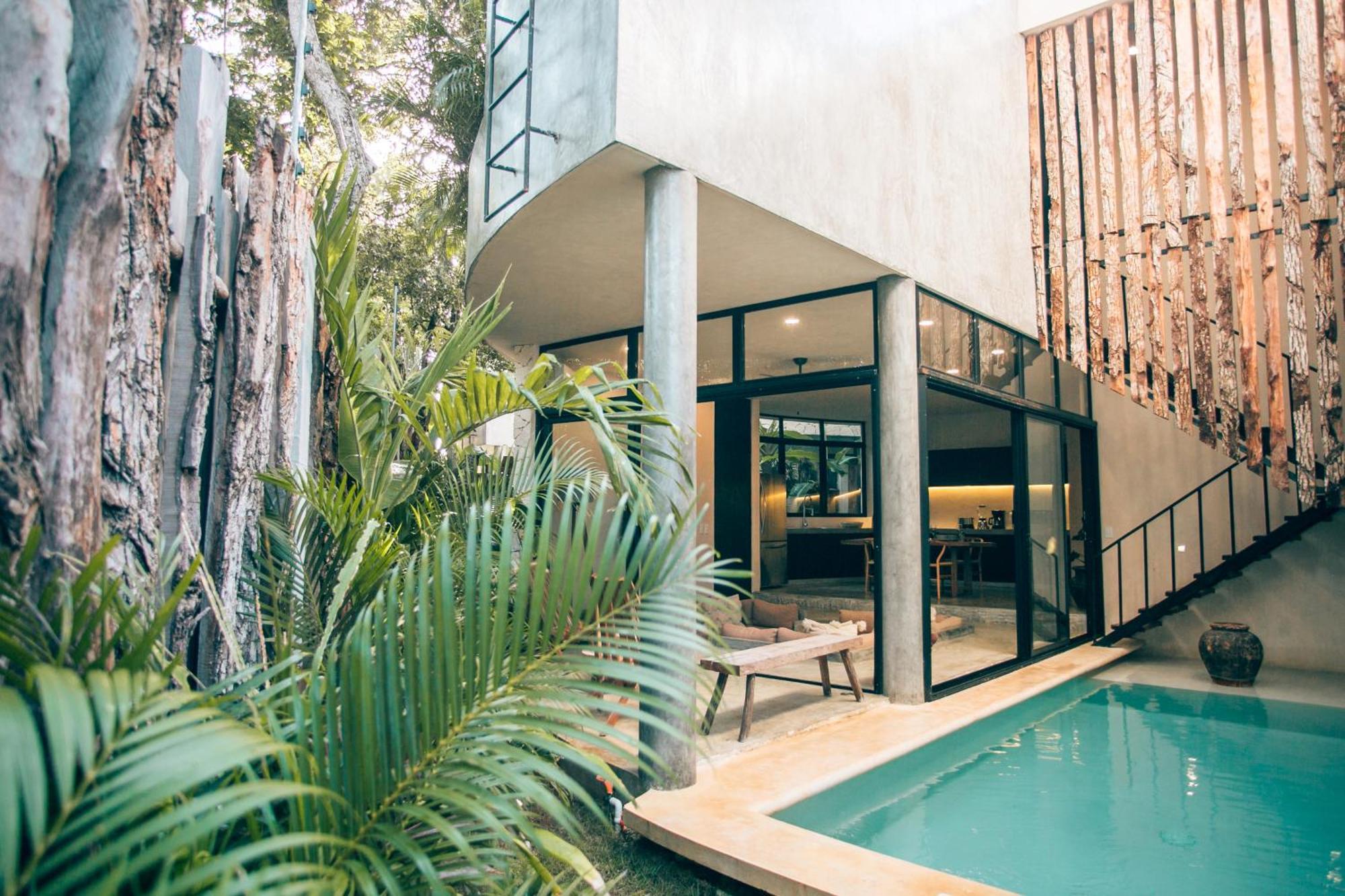 Round Luxury Jungle Villa Priv Pool-Concierge 4A Tulum Esterno foto